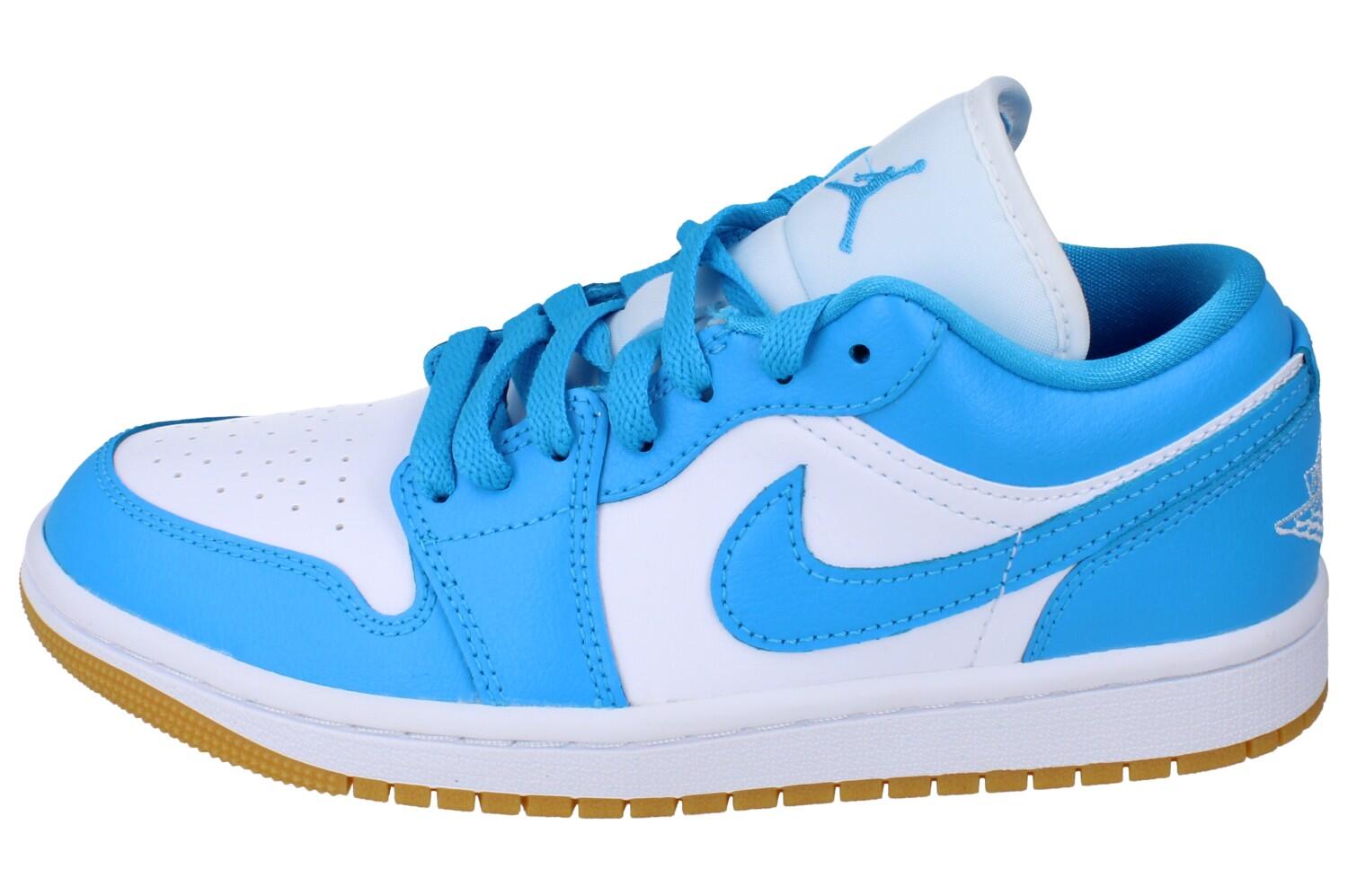 Jordan 1 Low Donna White Gum Light Brown Dark Powder Blue 6/6