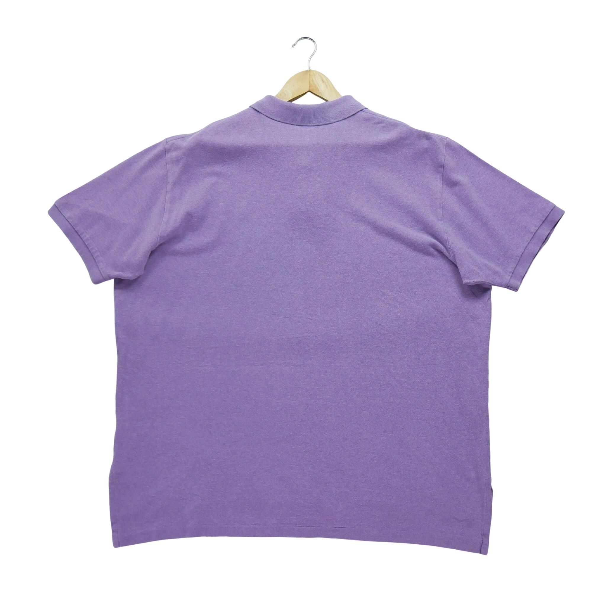 Seconda Mano - Maglietta polo a maniche corte viola - Stato eccellente 3/7