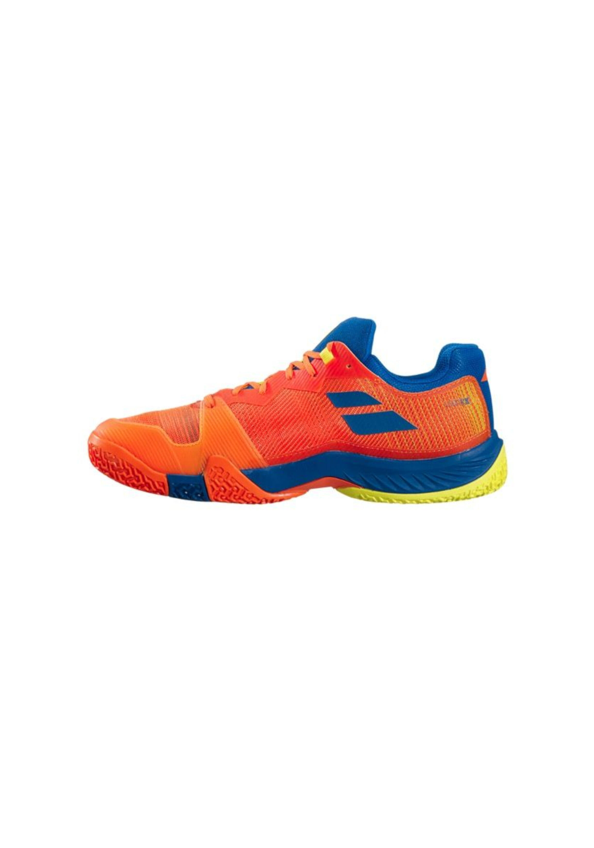 Orange And Blue Babolat Jet Premura 30s227526015 Padel Shoes 3/4