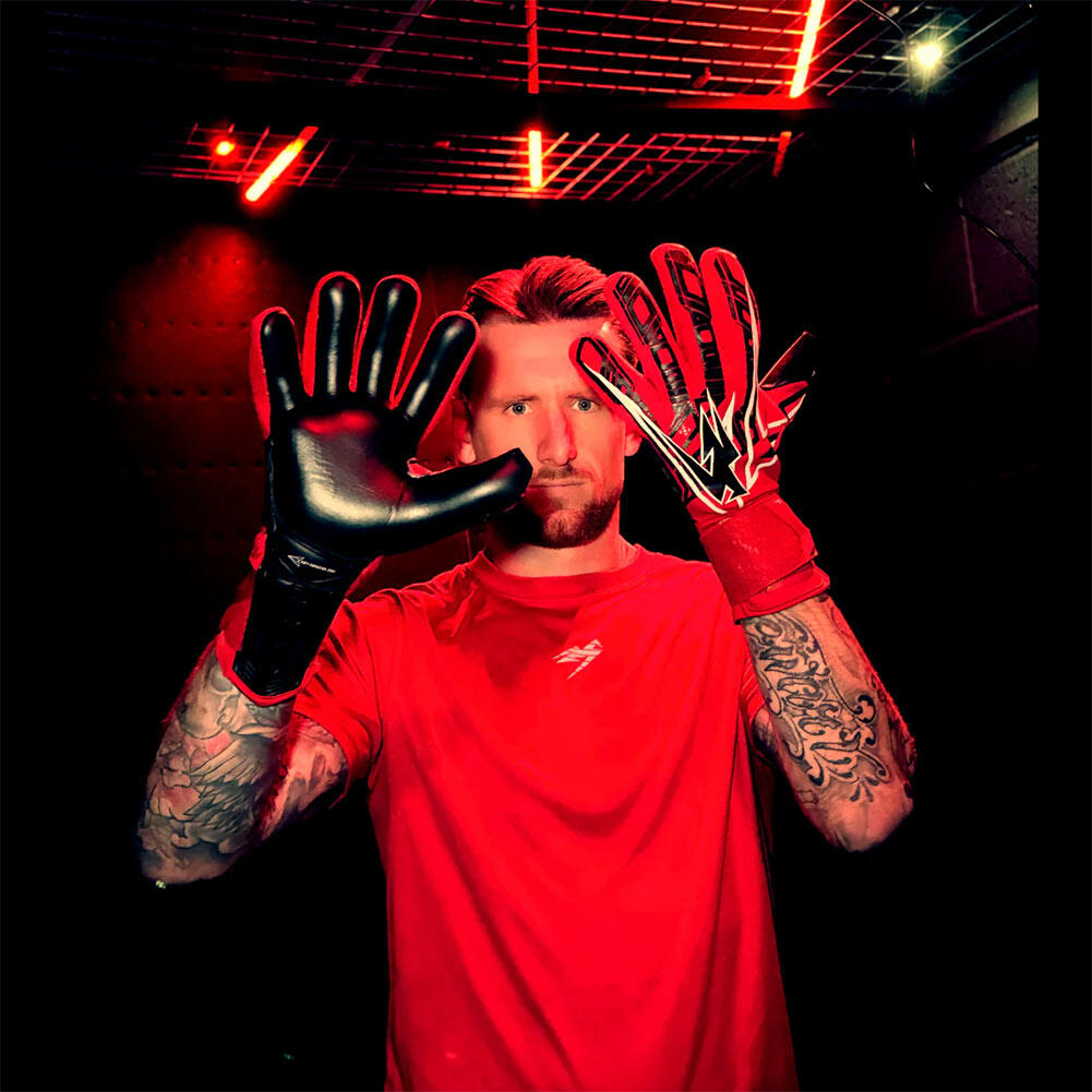 Kaliaaer ShokLock Negative (Removable Protection) Goalkeeper Gloves 2/4
