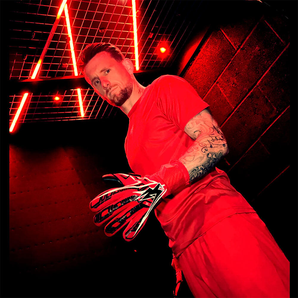Kaliaaer ShokLock Negative (Removable Protection) Goalkeeper Gloves 3/4
