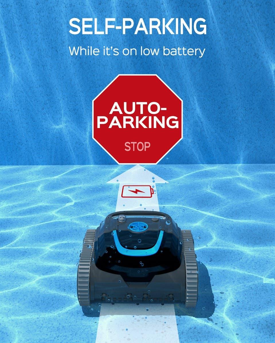Robot de Piscine Sans Fil Wybot S1 - Connecté, Autonome et Polyvalent 3/7