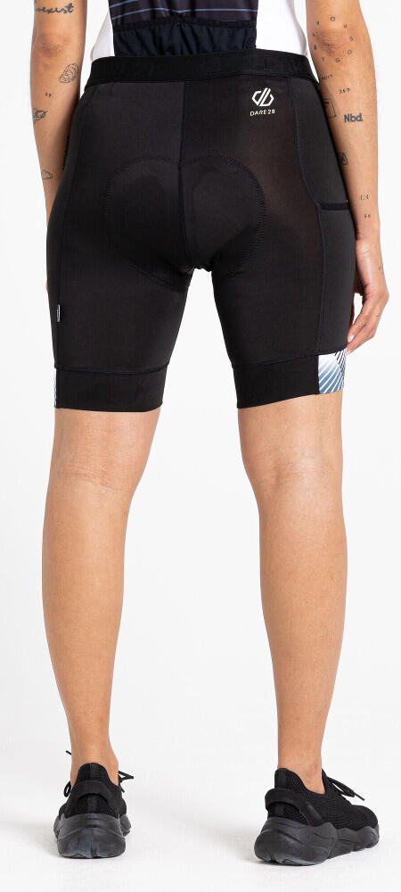 Pantalones cortos ciclismo carretera mujer Dare 2b Aep Prompt, negro 4/6