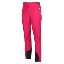 Pantalon de randonnée femme Regatta Mountain III, rose vif
