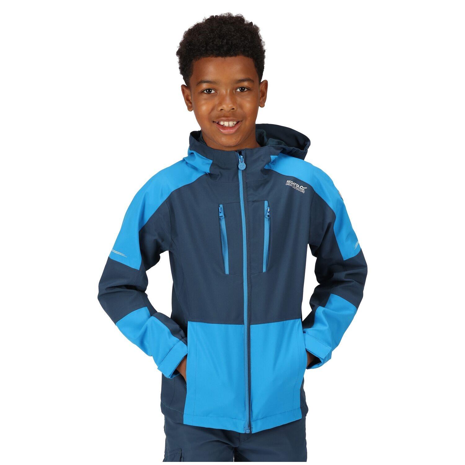 Regatta Highton V Outdoorjacke Kinder Wasserdicht mit versiegelten Nähten 4/4