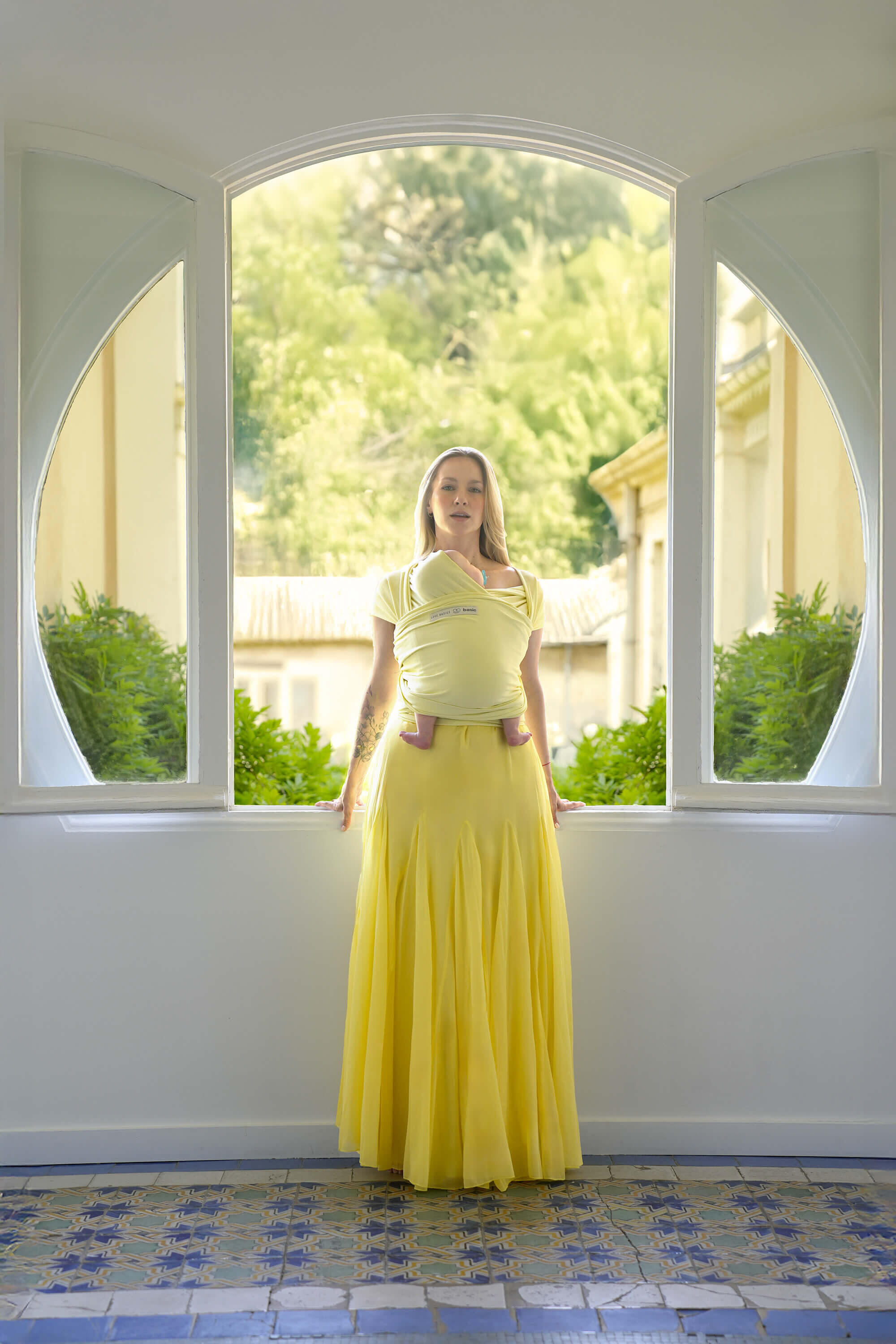 Écharpe BASIC - Fibres BIO - Mimosa 3/5