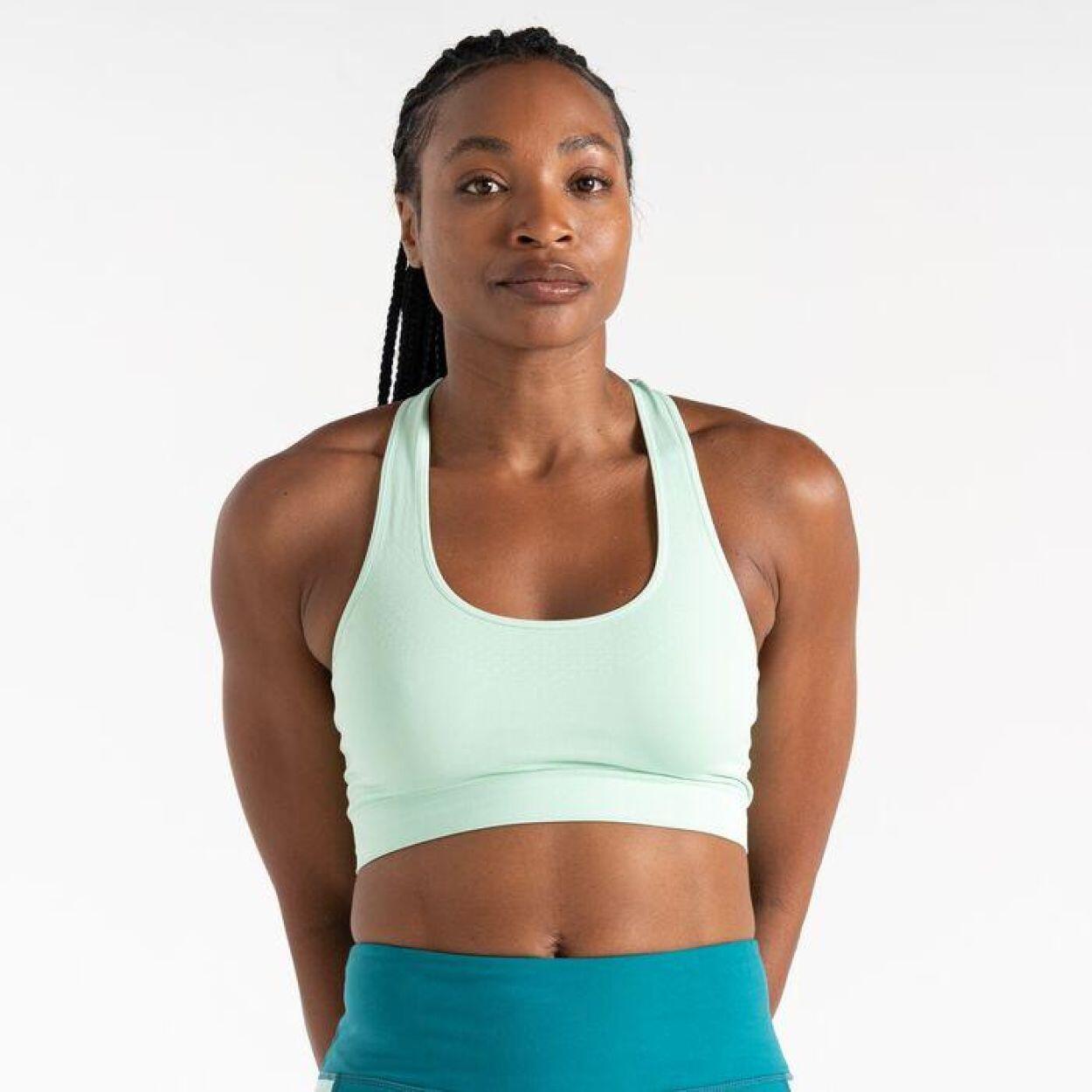 Top deportivo Dare2B Dont Sweat verde mujer 4/5