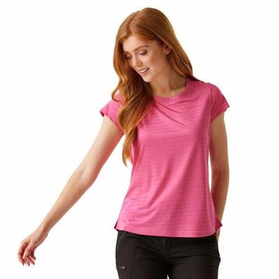 Regatta regatta t-shirts limonite vii dames flamingo pink