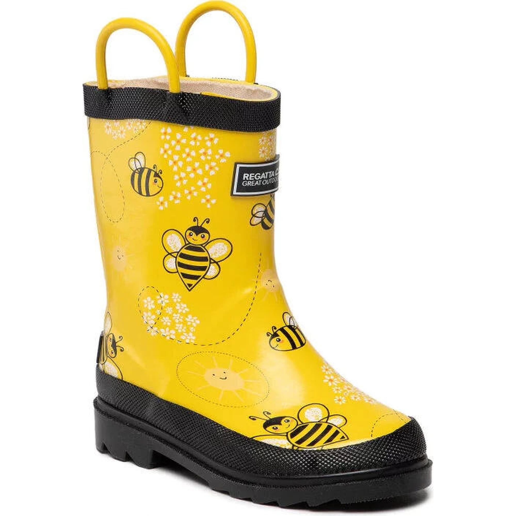 Regatta - Chaussures De Randonnée Regatta Minnow Pour Enfants - Bottes D'Écurie - Jaune - 30 - Decathlon