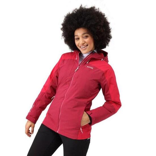 Kurtka turystyczna zimowa damska Highton ze stretchem