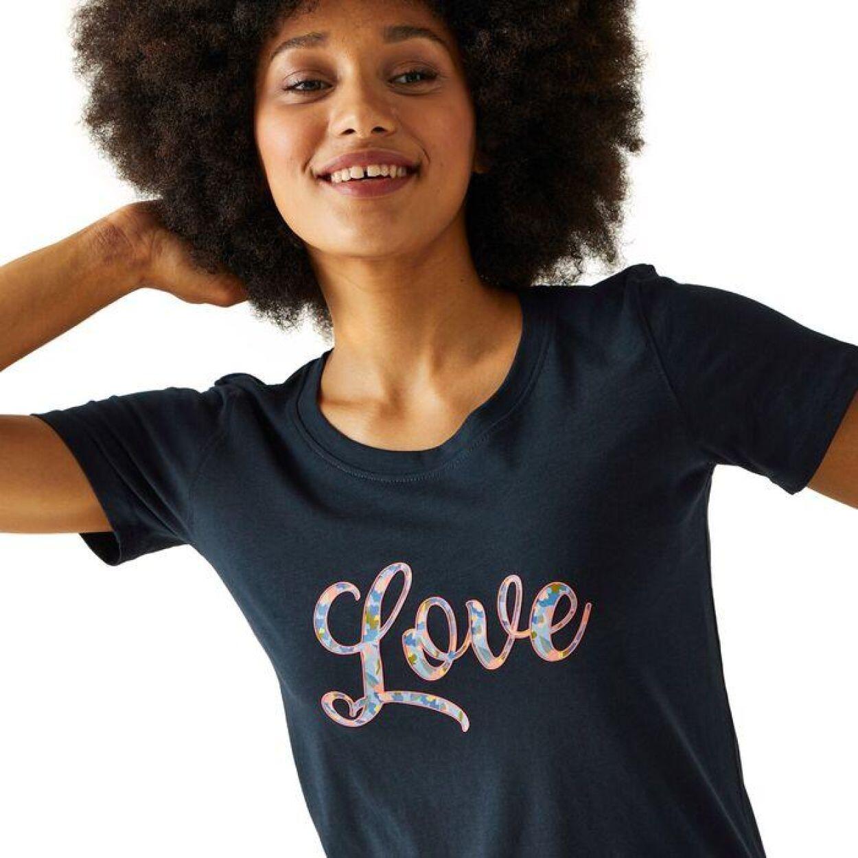 REGATTA Regatta T-Shirts Filandra VIII DAMES Navy Love 4/7