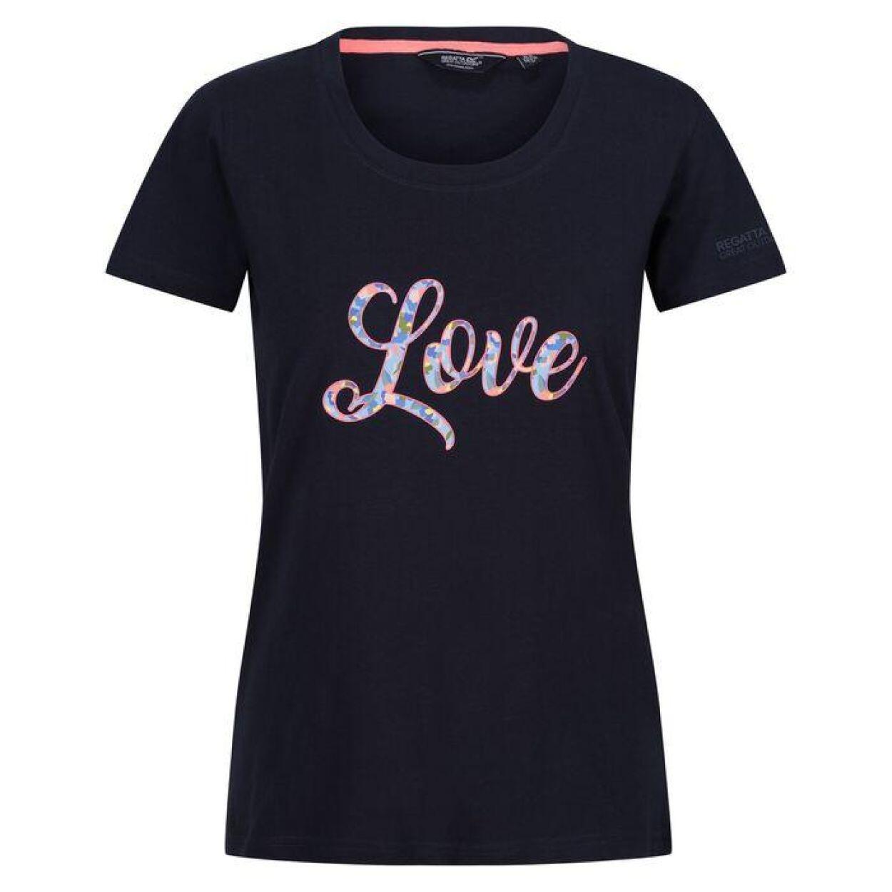REGATTA Regatta T-Shirts Filandra VIII DAMES Navy Love 5/7