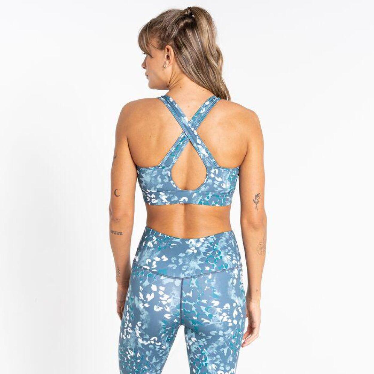 Top fitness mujer reciclado Dare 2b Mantra, teal green 2/5