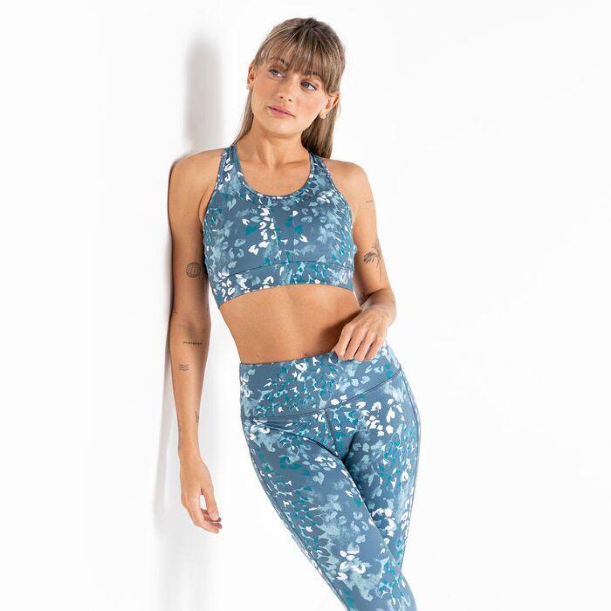 Top fitness mujer reciclado Dare 2b Mantra, teal green 5/5