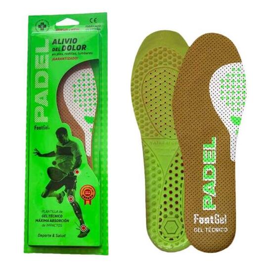 Semelle Footgel Padel Eucalyptus Padel