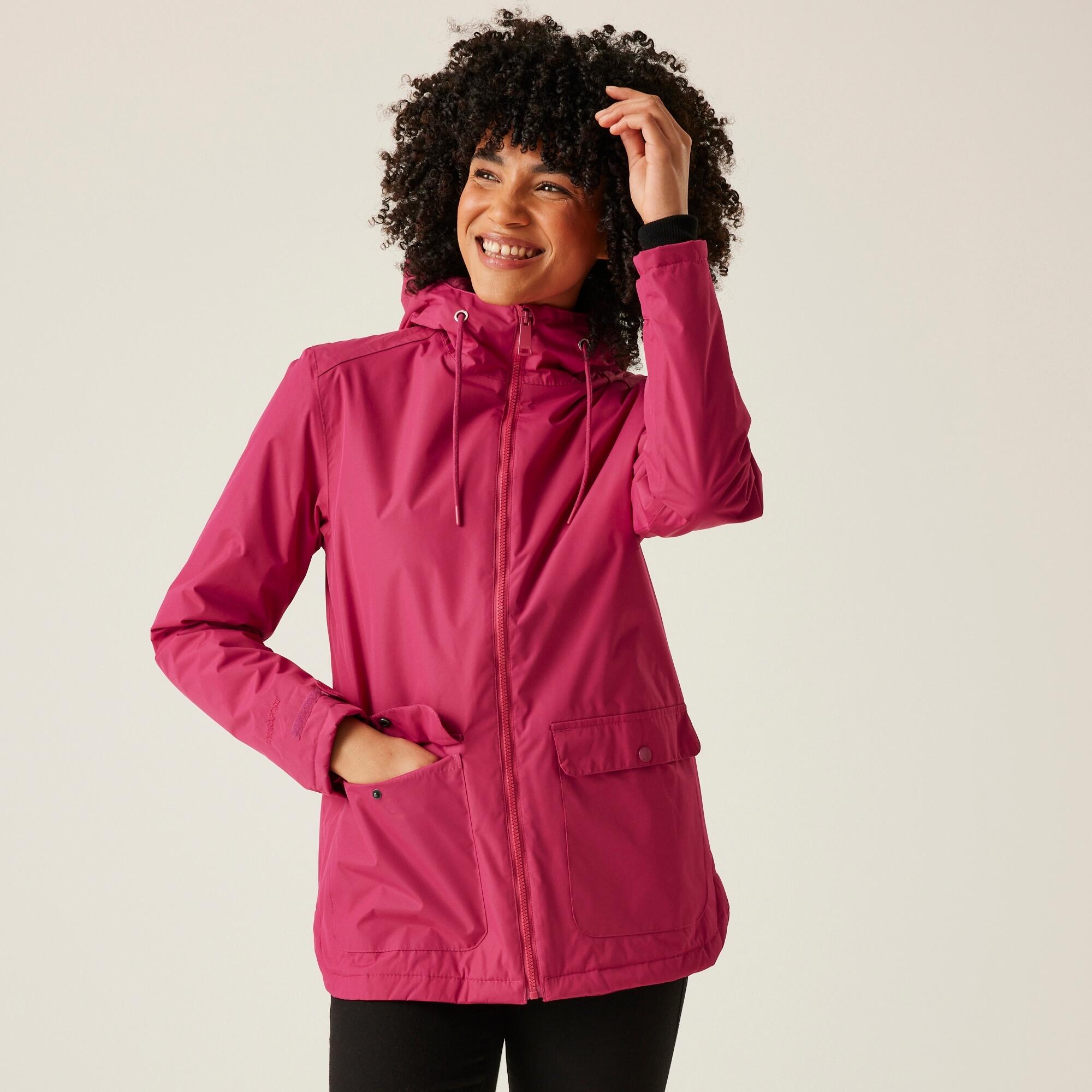 Veste imperméable à capuche femme Regatta Broadia 2/7