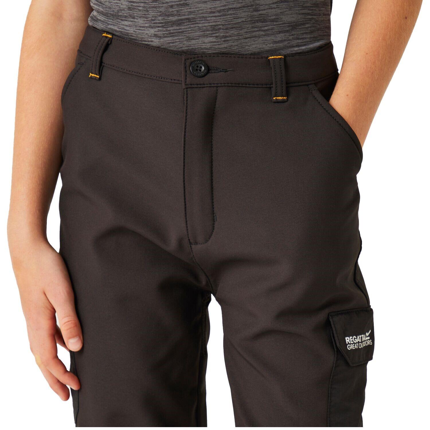 Regatta Softshellhose Kinder mit Fleecefutter 2/4