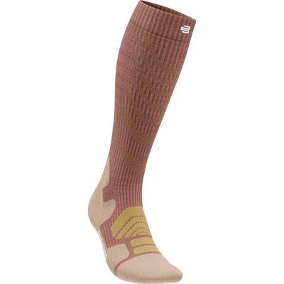 Wandersocken Outdoor Merino Compression Socks Damen coral