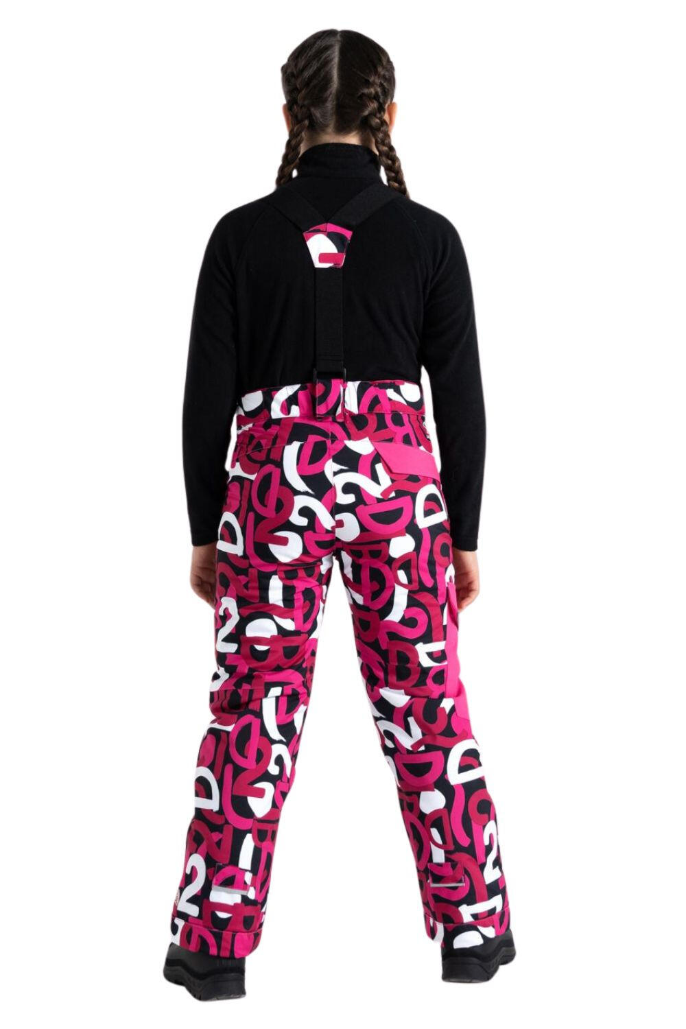 Pantalon de ski Dare2Be Pow avec bretelles pour enfants 3/6