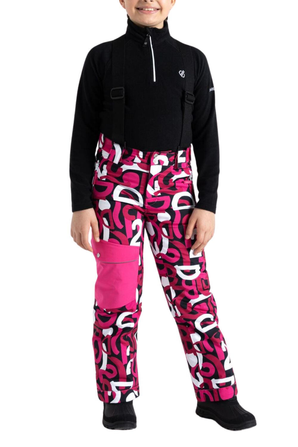 Pantalon de ski Dare2Be Pow avec bretelles pour enfants 2/6