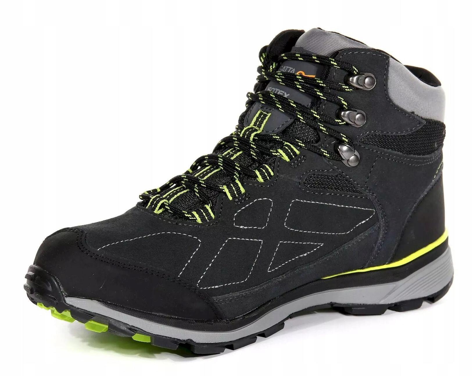 Scarpe da trekking da uomo Regatta Samaris Suede impermeabili grigie 2/6