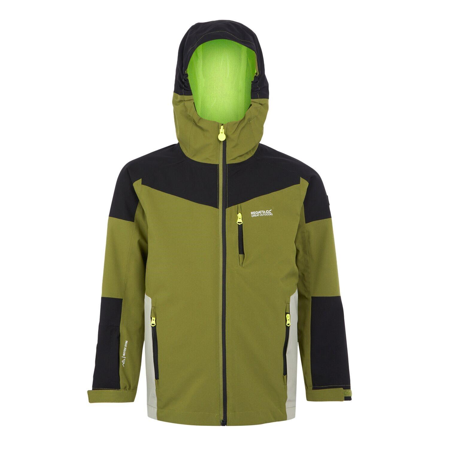 REGATTA Regatta Trekktain 3 in 1 Jacke für Kinder Wasserdicht mit Kapuze