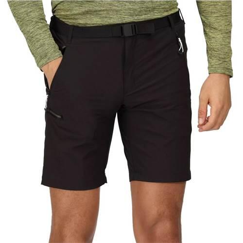 kurze Wanderhose Xert Stretch Short III Wandern/Outdoor/Trekking Herren Black 4/7