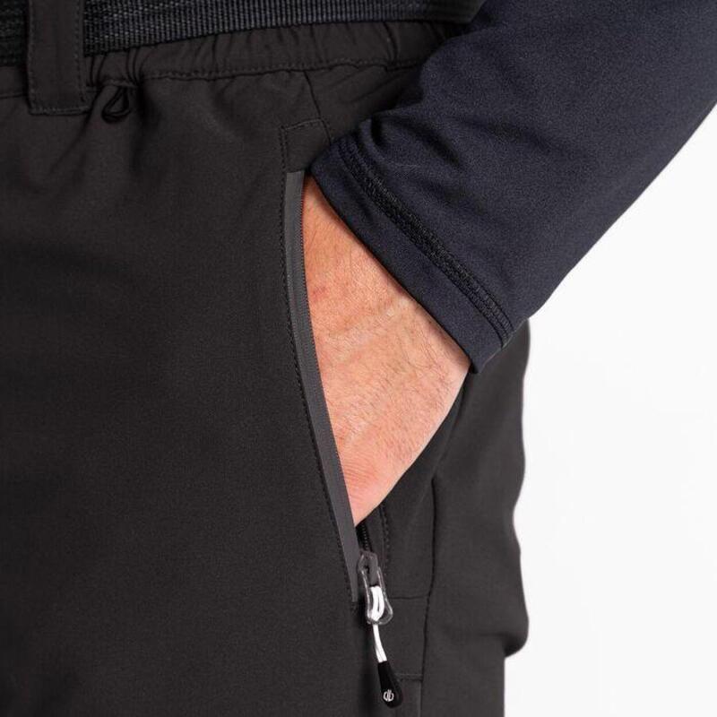 Outdoorshorts Tuned In Pro Wandern/Outdoor/Trekking Herren Black Atmungsaktiv