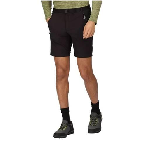 kurze Wanderhose Xert Stretch Short III Wandern/Outdoor/Trekking Herren Black 2/7