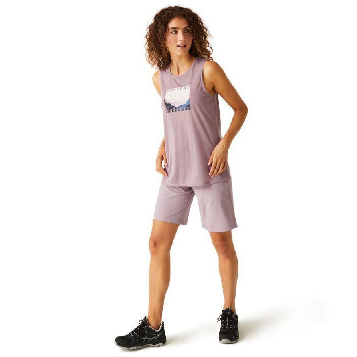 REGATTA Regatta Shorts Xert StrBermudaLt DAMES Heather 3/7