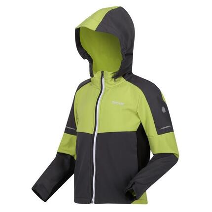 Regatta Softshelljacke Kinder Acidity VI mit Kapuze