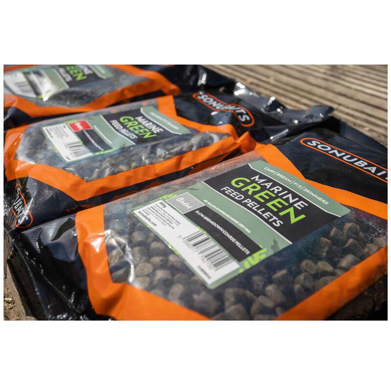 Pellet Sonubaits Marine Green Feed Pellets 6Mm 900G