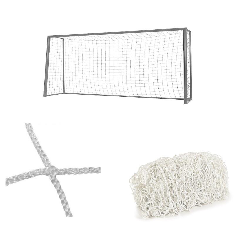 Siatka do bramki piłkarskiej ORLIK 5x2 m | grubość 2 mm | kolor biały