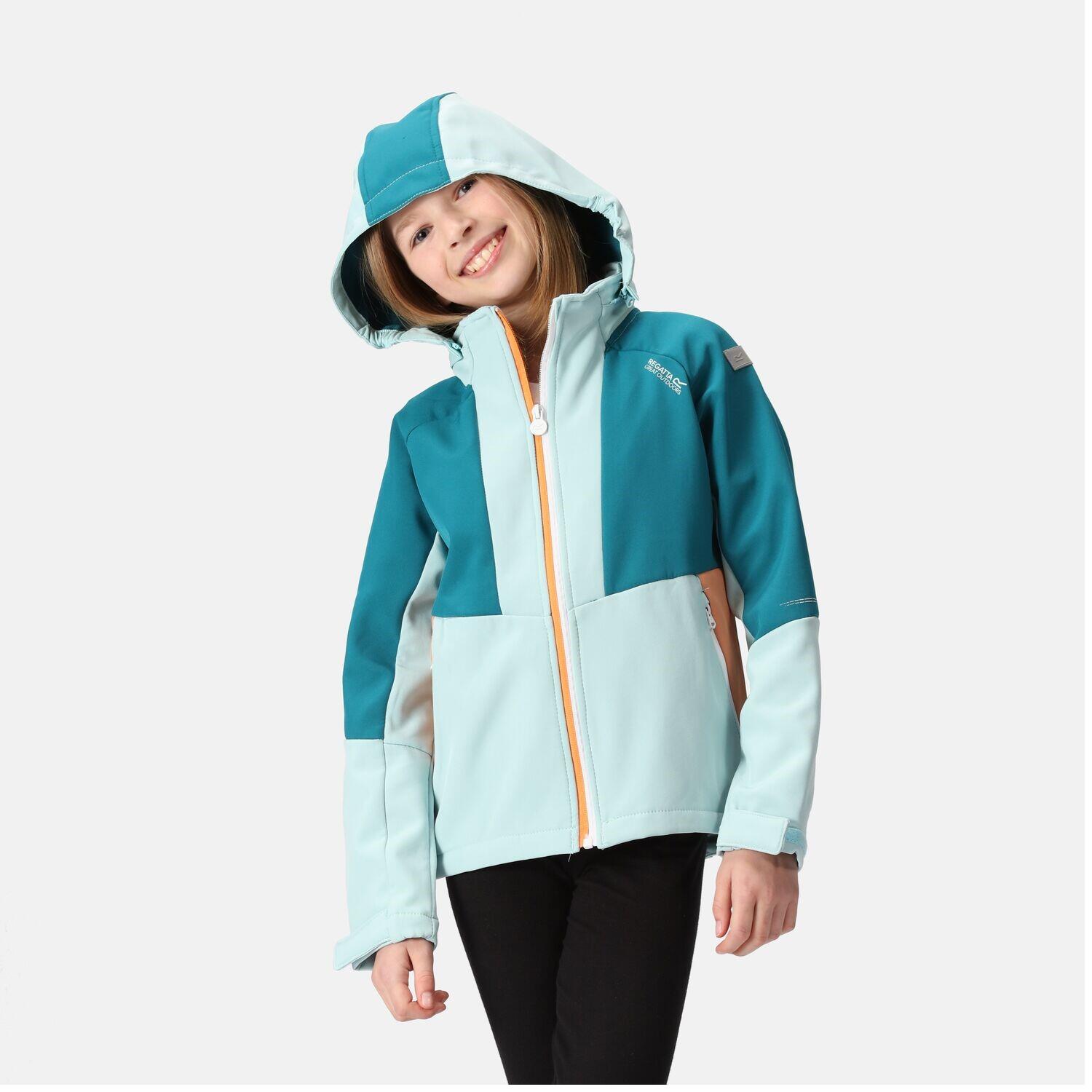 Regatta Softshelljacke Kinder mit Kapuze Haydenbury 4/7