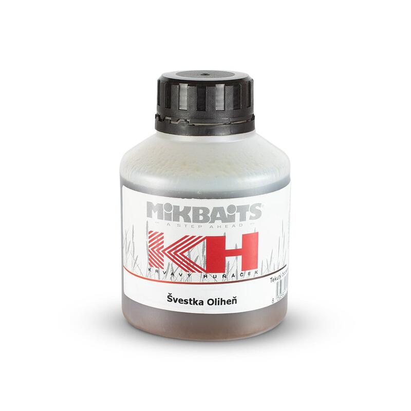 Booster Dodatek Do Zanęt Przynęt Mikbaits Krvavý Huňáček 250Ml - Śliwka Squid