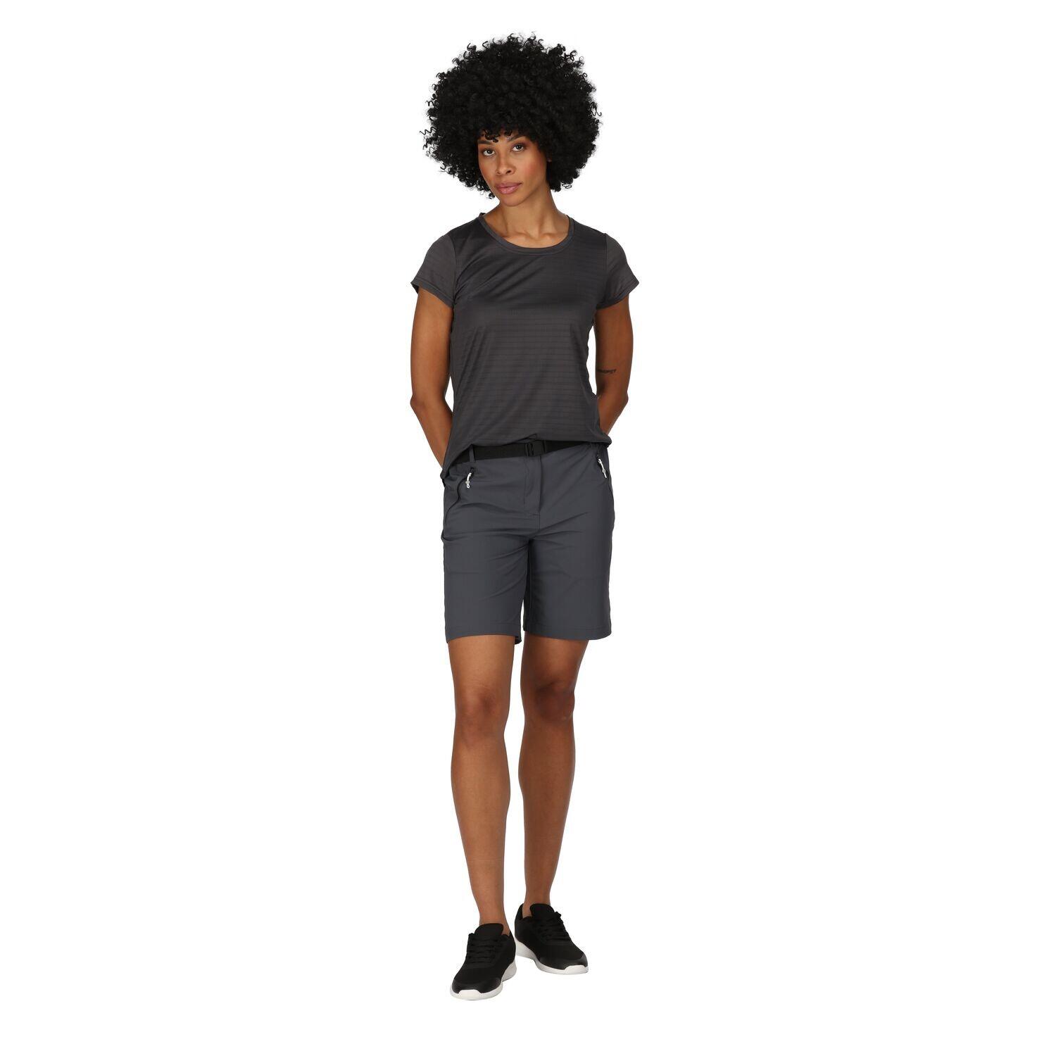 Regatta Xert Stretch Shorts III für Damen Outdoorhose mit Gürtel 6/7