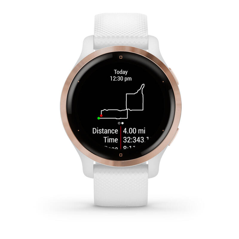 Ceas sport Garmin Venu 2S Auriu roz/Alb