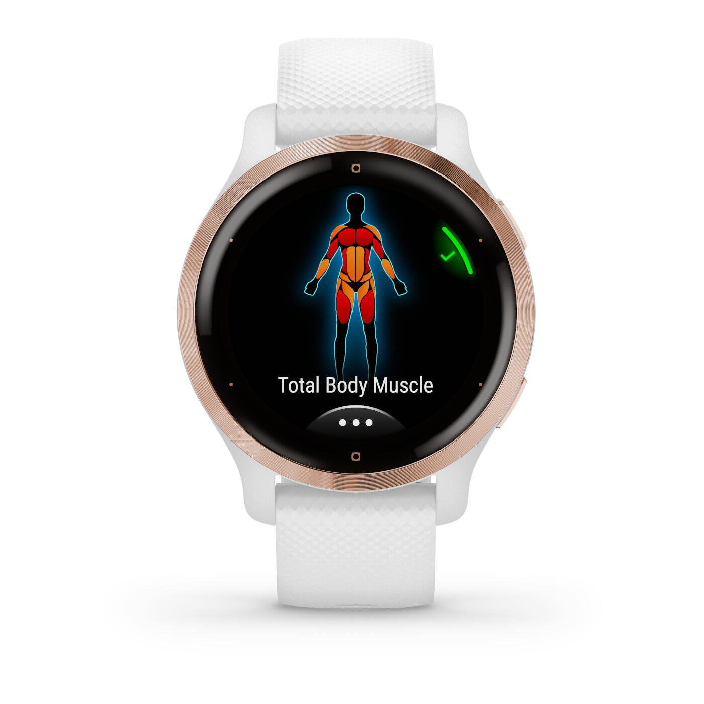 Montre connectée Garmin Venu 2S or rose 7/7