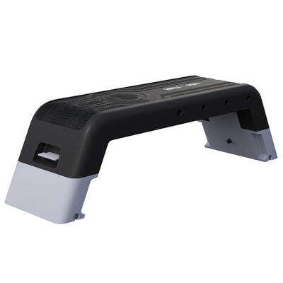 Verstelbare stepper - incl trainingsbank - aerobic deck