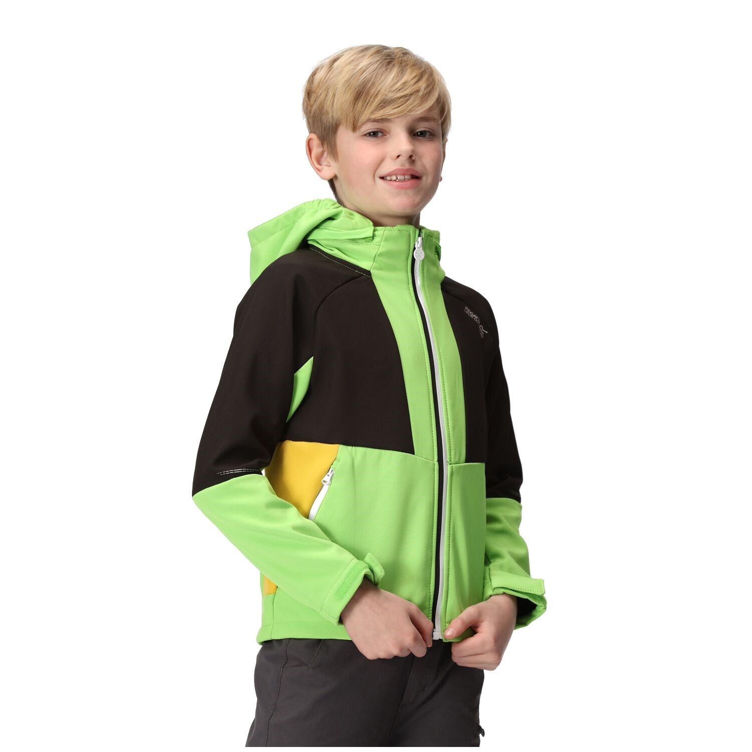 Regatta Softshelljacke Kinder mit Kapuze Haydenbury 5/5