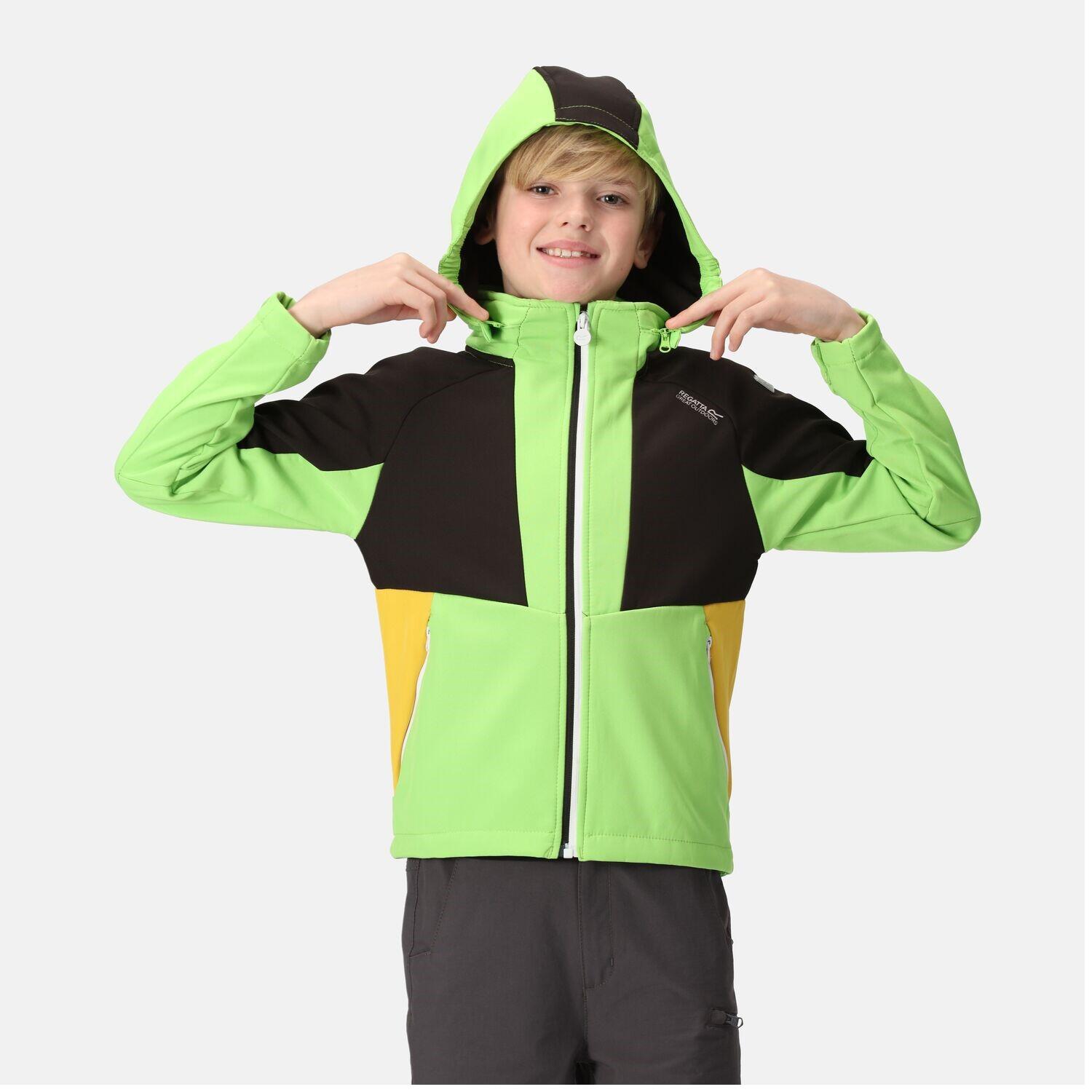 Regatta Softshelljacke Kinder mit Kapuze Haydenbury 4/5