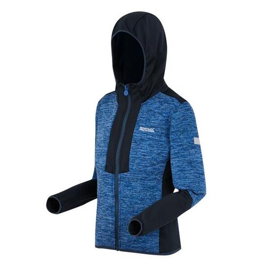 Sweatshirt à capuche full zip enfant Regatta Dissolver X