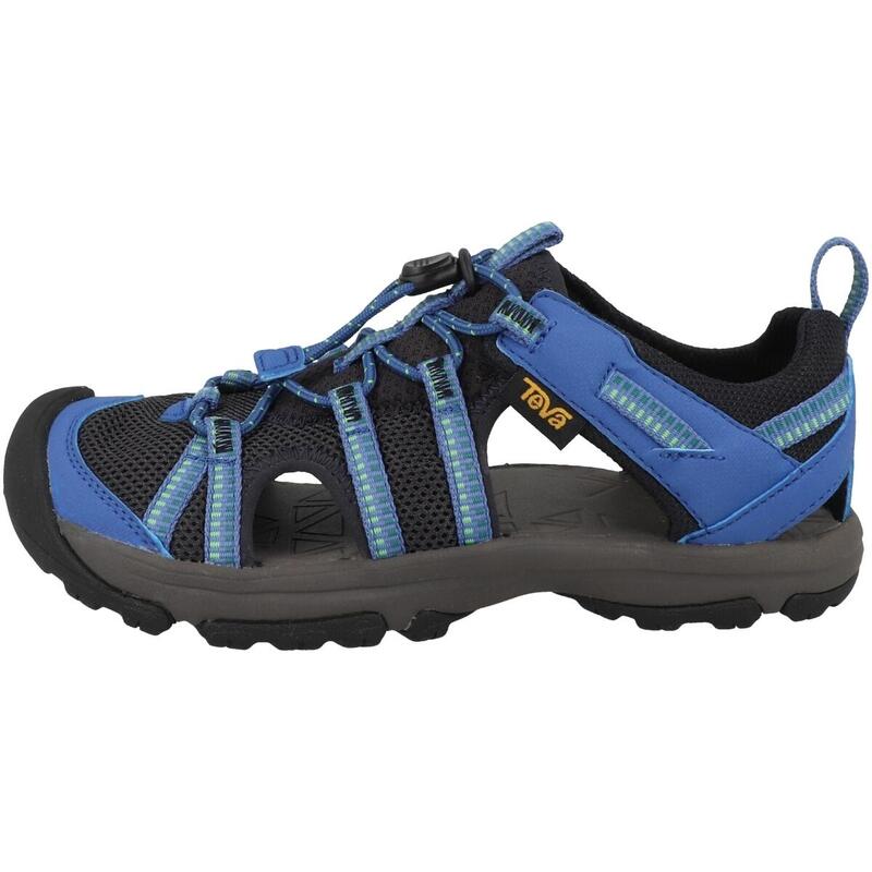 Sandales synthétiques pour enfants Bleu-Graphite