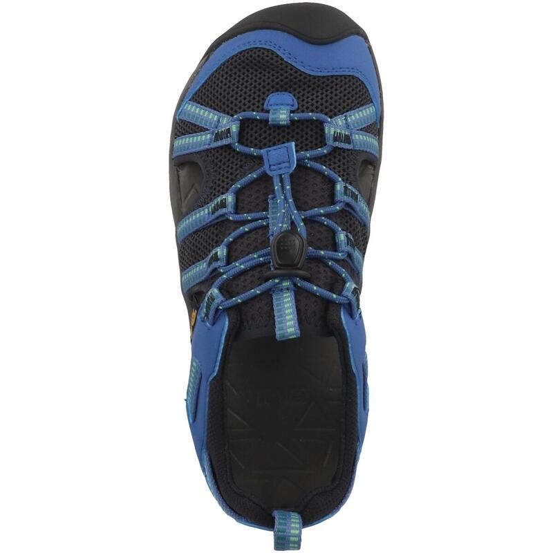 Sandales synthétiques pour enfants Bleu-Graphite
