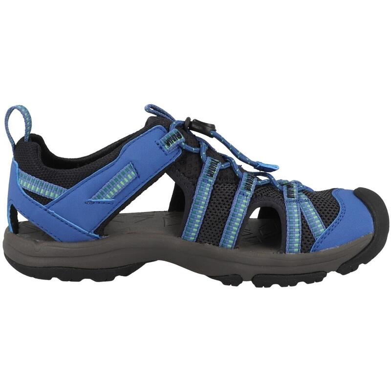 Sandales synthétiques pour enfants Bleu-Graphite