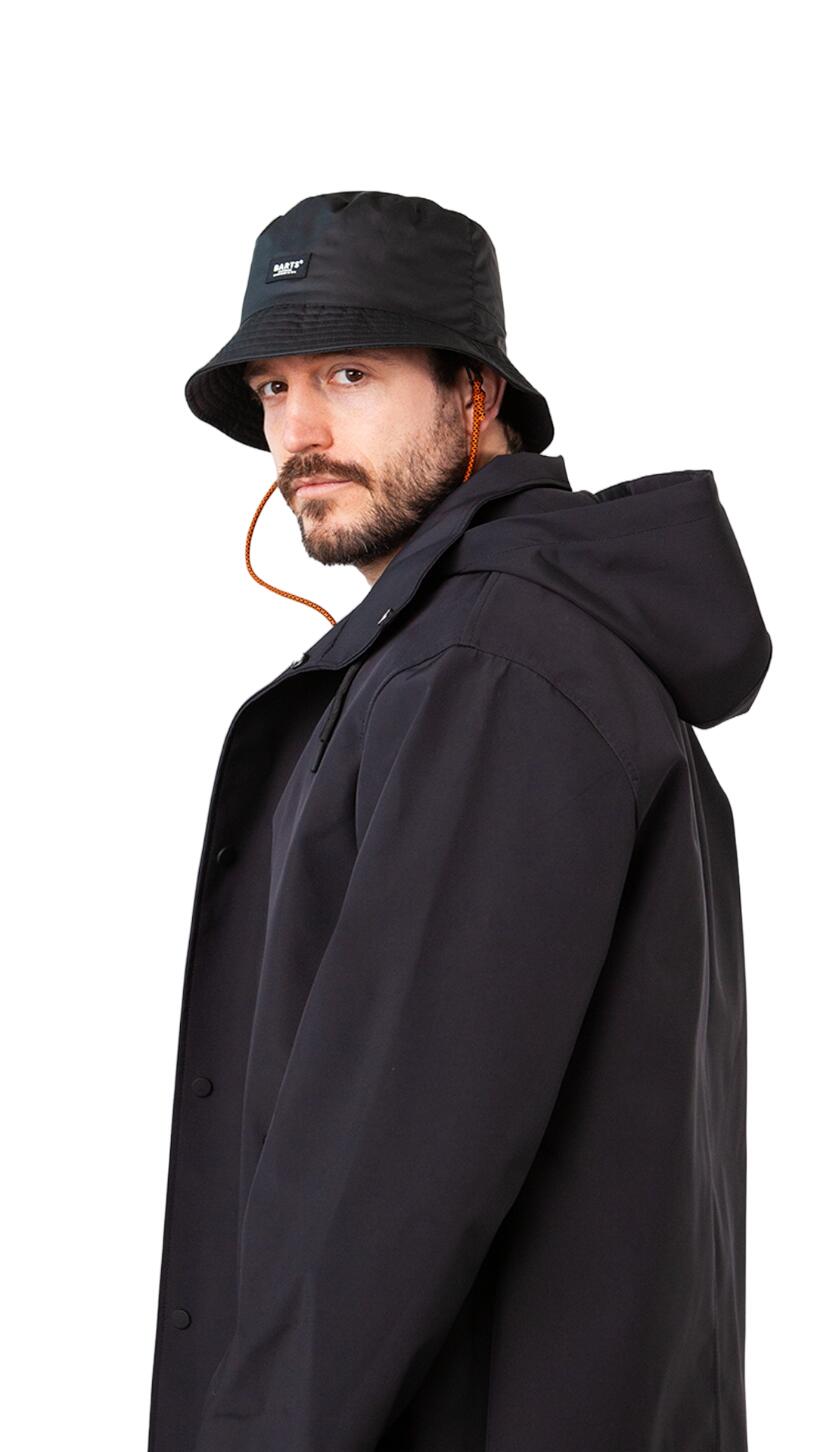 Casquettes pour hommes noir 3/4