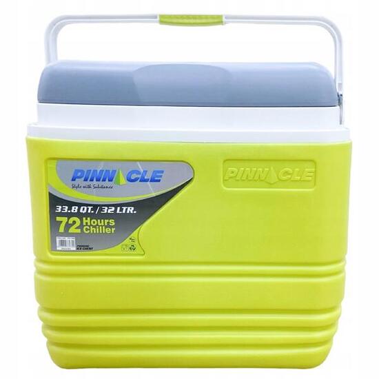 Duża lodówka turystyczna Pinnacle TPX 7000 32L zielona na wkłady chłodzące
