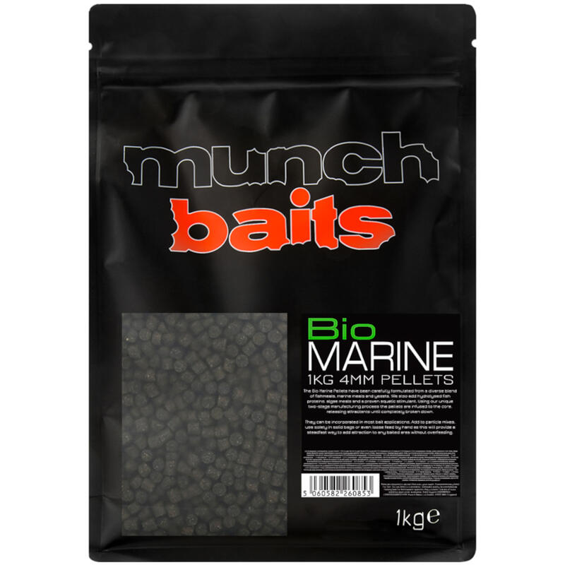 Pellet Zanętowy Munch Baits 6Mm - Bio Marine 5Kg