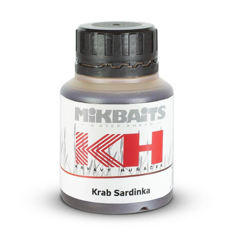 Dip Atraktor Do Przynęt Kulek Mikbaits Krvavý Huňáček 125Ml - Crab Sardynka