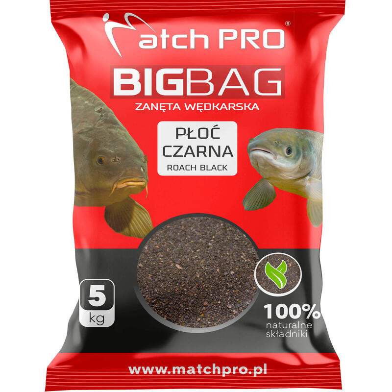 Zanęta Matchpro Big Bag Płoć Czarna 5Kg